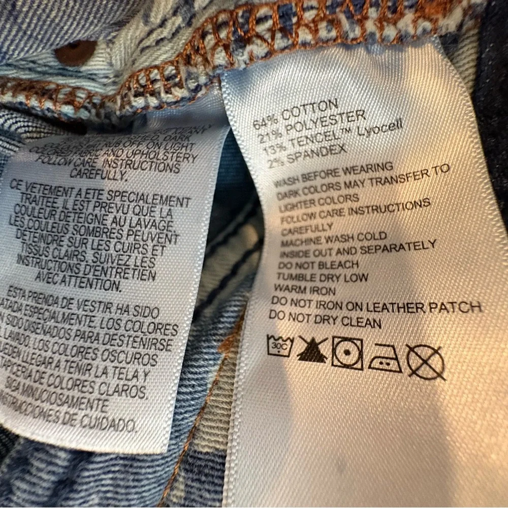 Tommy Bahama Dark Blue Straight Jeans Size 36x32 - Picture 5 of 10